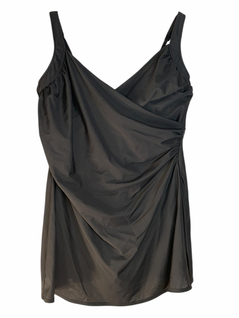 Miracle suit Swim dress, Black, size 24
